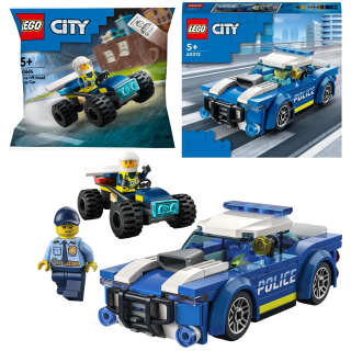 LEGO CITY 5+ BLOKOV 60312 POLICAJNÉ AUTO POLICAJNÉ VOZIDLO